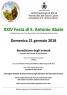 Festa di S. Antonio Abate, L'edizione Del 2019 Non Si Terrà - Zocca (MO)