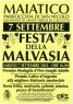 Festa Della Malvasia A Maiatico, Maiatico Sala Baganza (pr) - Sala Baganza (PR)