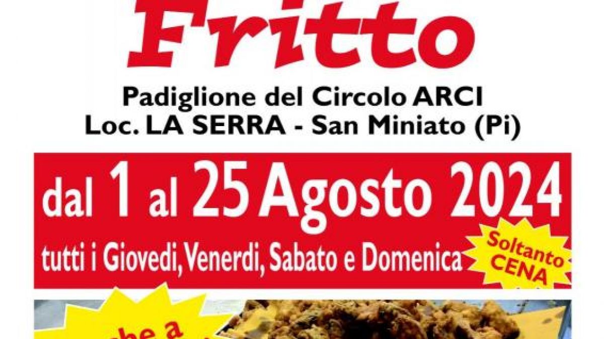 Sagra Del Cunigliolo Fritto A San Miniato Pi Toscana Eventi E Sagre