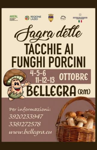 Sagra Delle Tacchie Ai Funghi Porcini - Bellegra