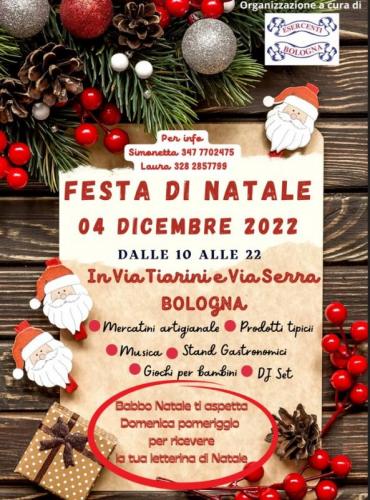 Festa Di Natale In Via Tiarini E Serra A Bologna - Bologna
