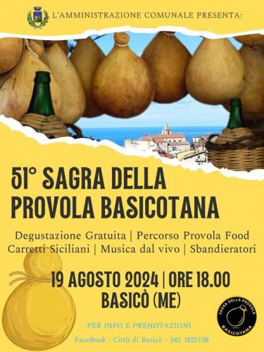 Sagra Della Provola Basicotana A Basico - Basicò