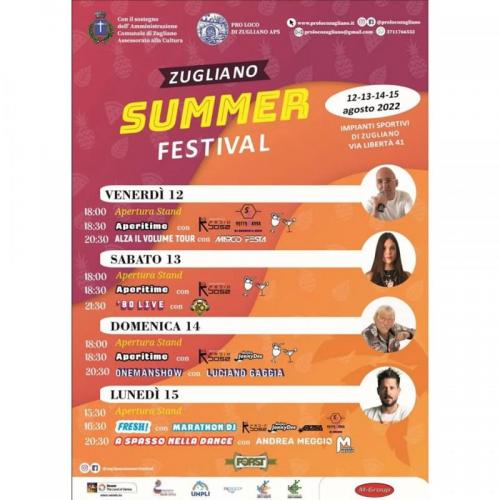 Zugliano Summer Festival - Zugliano