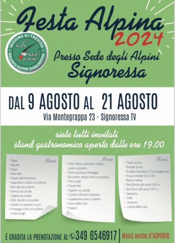 Tradizionale Festa Alpina D'agosto A Signoressa - Trevignano