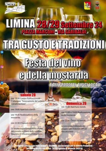 Festa Del Vino E Della Mostarda A Limina - Limina