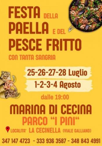Festa Della Paella E Del Pesce Fritto - Cecina
