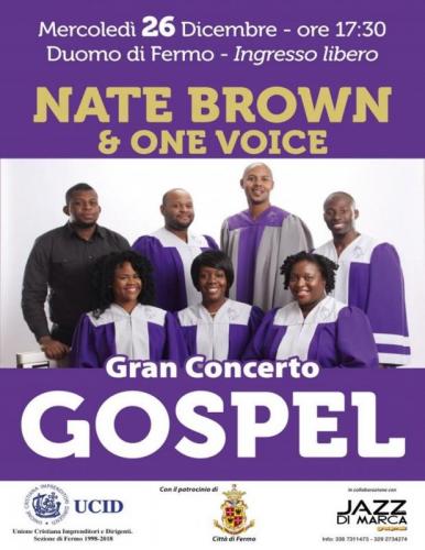 Nate Brown And The Voices Of Gospel - Fermo
