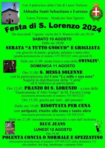 Festa Di San Lorenzo - Lanzo Torinese