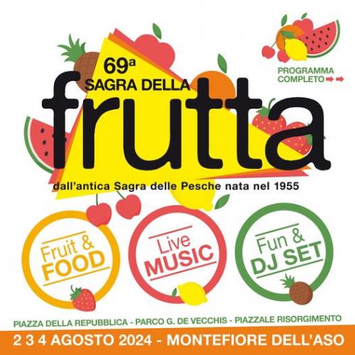 La Sagra Della Frutta  Di Montefiore Dell’aso - Montefiore Dell'aso