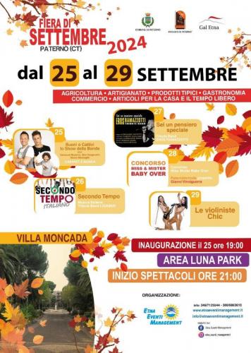 Fiera Di Settembre - Paternò