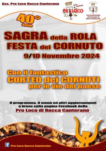 Sagra Della Rola Festa Del Cornuto - Rocca Canterano