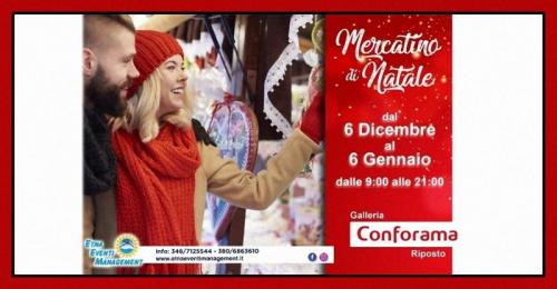 Mercatini Di Natale Al Centro Commerciale Conforama Di Riposto  - Riposto