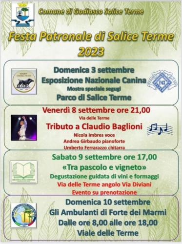 Festa Patronale - Godiasco Salice Terme