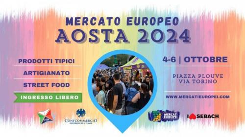 Mercato Europeo A Aosta - Aosta