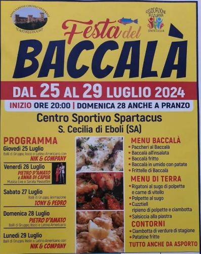 Festa Del Baccalà A Santa Cecilia Di Eboli - Eboli