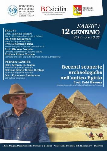 Conferenza Tenuta Da Zahi Hawass - Palermo