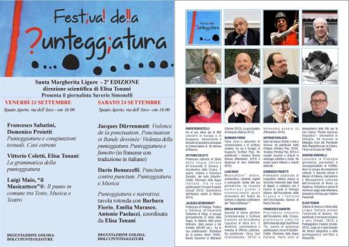 Festival Della Punteggiatura - Santa Margherita Ligure