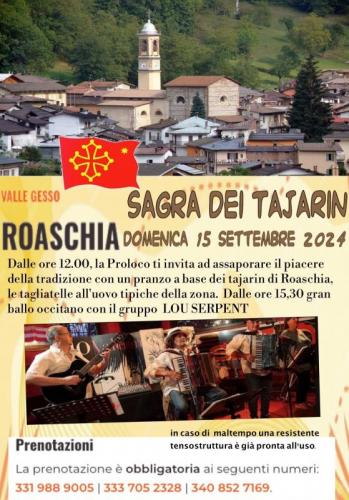 Sagra Dei Tajarin A Roaschia - Roaschia