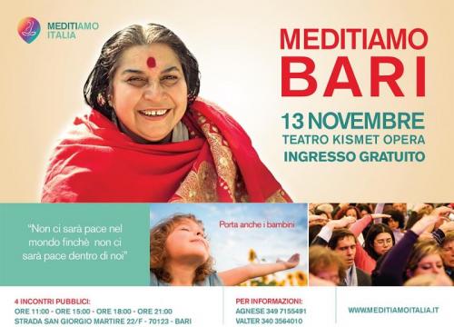 Meditiamo Italia - Bari