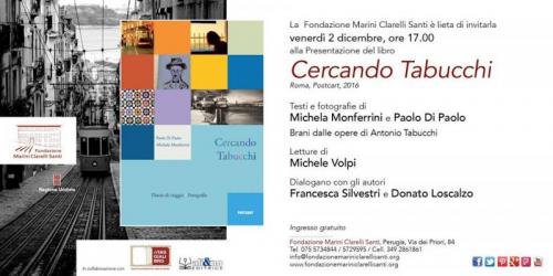 Presentazione Libro Cercando Tabucchi - Perugia