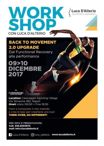 Workshop Back To Movement - Napoli