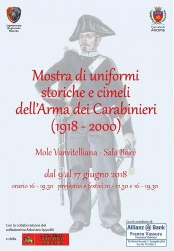 Mostra Di Uniformi Storiche E Cimeli Dell'arma Dei Carabinieri - Ancona