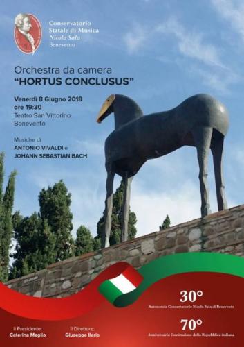 Concerto Dell'orchestra Da Camera Hortus Conclusus - Benevento