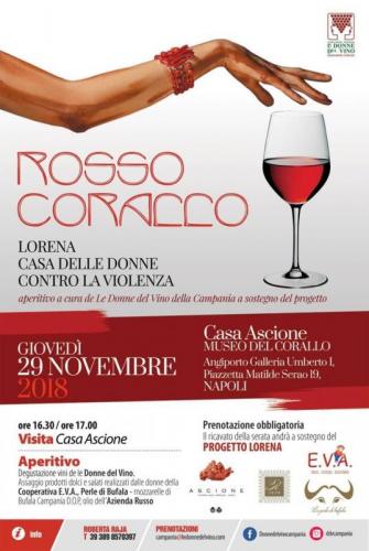 Rosso Corallo A Casa Ascione A Napoli - Napoli