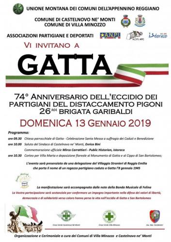 Anniversario Dell'eccidio A Gatta - Castelnovo Ne' Monti