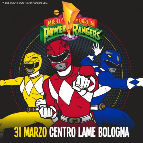 I Power Rangers Al Centro Lame A Bologna - Bologna