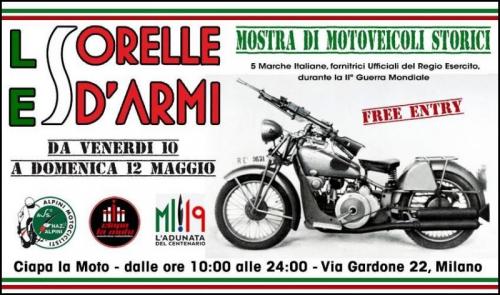Mostra Storica Motoveicoli Alpini A Milano - Milano