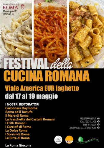 Festival Della Cucina Romana A Roma - Roma