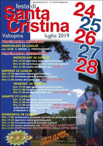 La Festa Di Santa Cristina A Valtopina - Valtopina