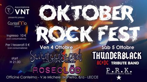 Oktober Rock Fest A Lecce - Lecce