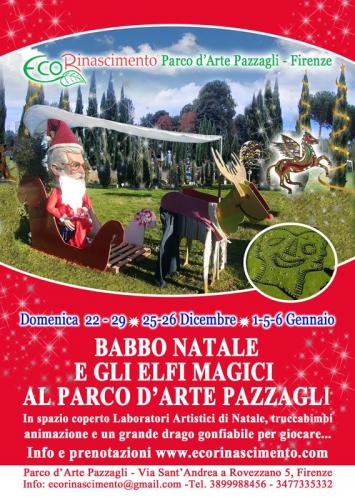 Natale A Parco D'arte Pazzagli - Firenze