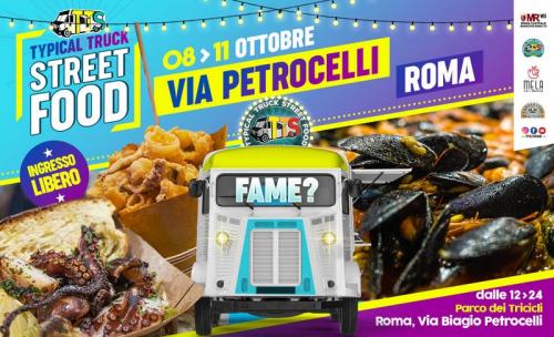 Street Food In Via Petrocelli A Roma - Roma