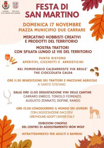 Mercatino Della Festa Di San Martino - Due Carrare