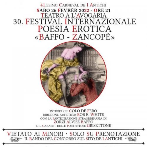 Festival Internazionale Di Poesia Erotica Baffo Zancopè - Venezia