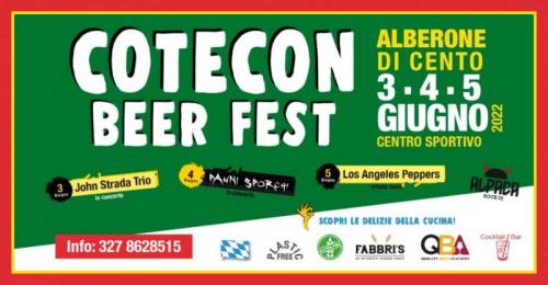 Cotecon Beer Fest A Alberone Di Cento - Cento