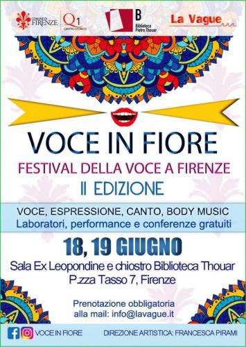 Voce In Fiore - Festival Della Voce A Firenze - Firenze