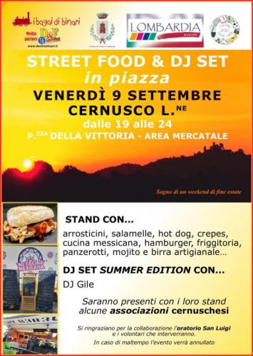 Street Food E Dj Set A Cernusco Lombardone - Cernusco Lombardone