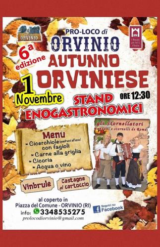 Autunno Orviniese A Orvinio - Orvinio