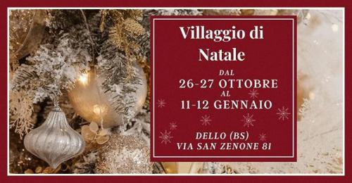 Il Villaggio Di Natale A Dello - Dello