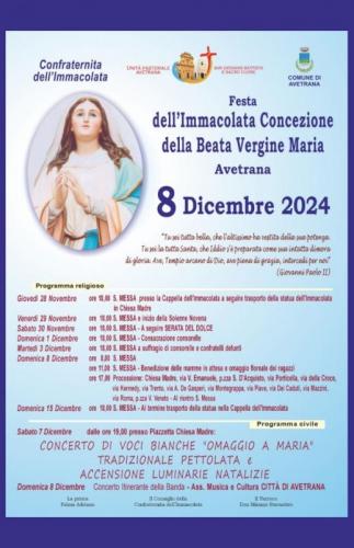 Festa Dell'immacolata Concezione Della Beata Vergine Maria A Avetrana - Avetrana