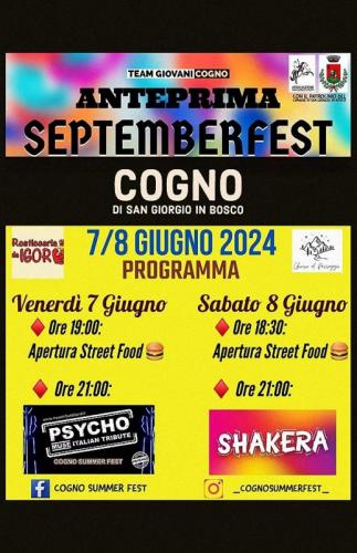 Cogno Summer Fest - San Giorgio In Bosco