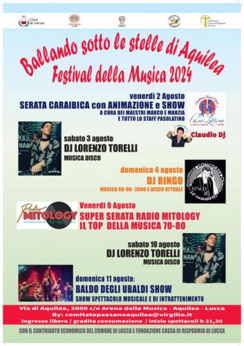 Festival Della Musica Ballando Sotto Le Stelle Di Aquilea  - Lucca