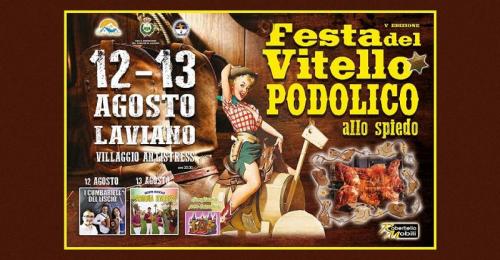 La Festa Del Vitello Podolico Allo Spiedo A Laviano - Laviano