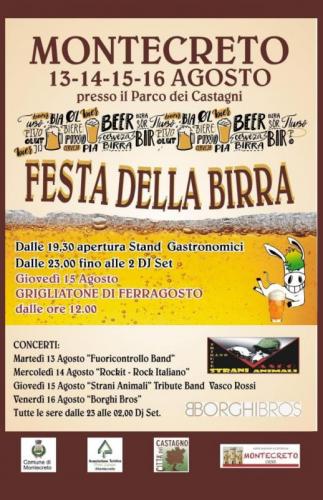 La Festa Della Birra A Montecreto - Montecreto