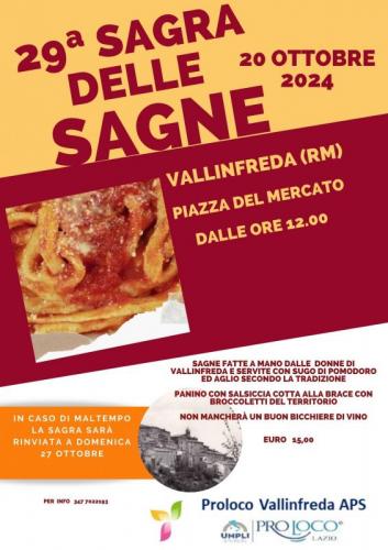 Sagra Delle Sagne A Vallinfreda - Vallinfreda