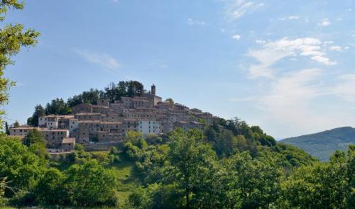 Gerfalco, Le Cornate E La Viola Etrusca - Montieri